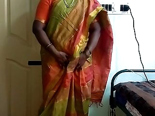 Indian desi maid forced to show her natural tits to home possessor